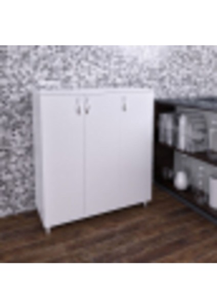 Beyaz Multi Çok Amaçlı Dolap, Ayakkabılık, Kiler Dolabı, Mutfak Dolabı