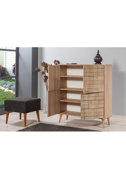 Multikabin Natural Dolap Ahşap Ayak fiyatları