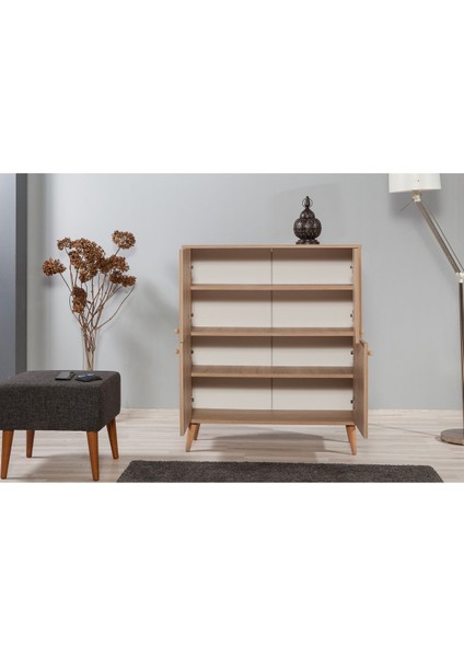 Multikabin Natural Dolap Ahşap Ayak fırsatları