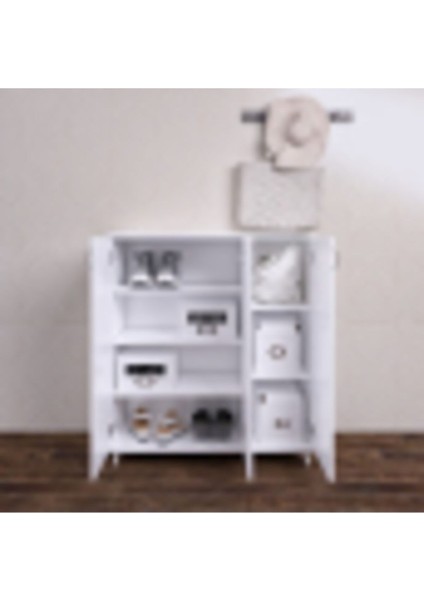 Beyaz Multi Çok Amaçlı Dolap, Ayakkabılık, Kiler Dolabı, Mutfak Dolabı fiyatları