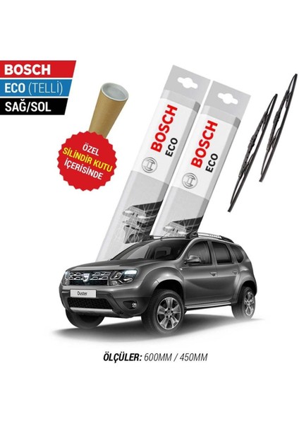 Dacia Duster Silecek Takımı (2015-2016) Bosch Eco