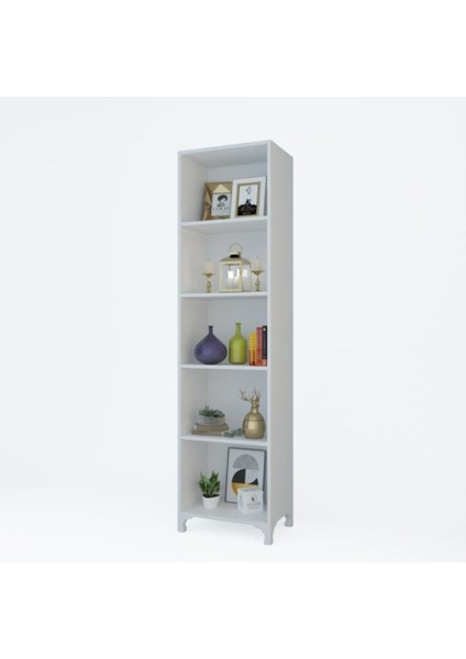 Kitaplık Tuğçe 188*030*020 Byz Ayaklı Mutfak Dolabı Banyo Ofis Ayakkabılık Kiler