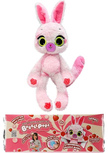 Bubble Pops Strawberry Snuggle Bunny: Kokusuyla Büyüleyen Şişme Peluş Tavşan! fırsatları