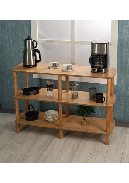 Fiore Çok Amaçlı Dolap: Minimalist Mdf ve Ahşap Tasarım