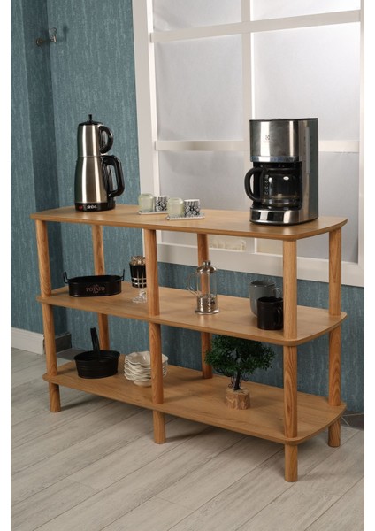 Fiore Çok Amaçlı Dolap: Minimalist Mdf ve Ahşap Tasarım