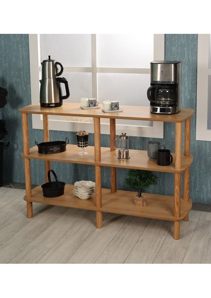 Fiore Çok Amaçlı Dolap: Minimalist Mdf ve Ahşap Tasarım