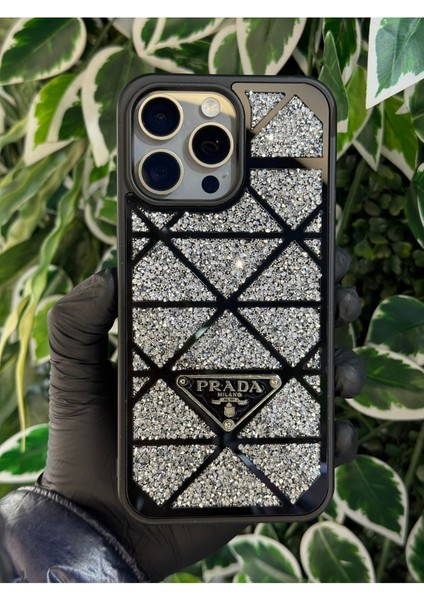 IPHONE 14 Pro Aynalı Lüx Taşlı Kılıf modelleri