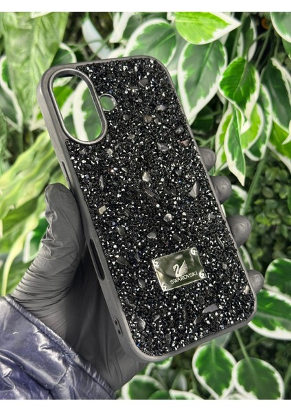 IPHONE 16 Uyumlu Lüx Taşlı Kılıf