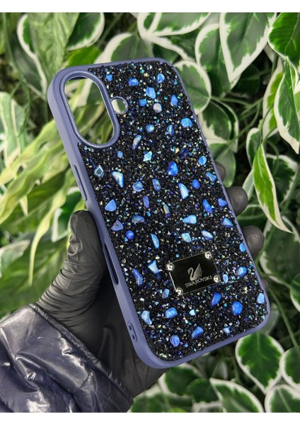 IPHONE 16 Uyumlu Lüx Taşlı Kılıf