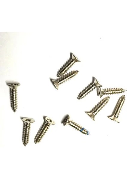 Klips, Menteşe, Ayak, Ağaç, Sunta Vidası 2,2x9,5mm - Nikel 1000 Adet