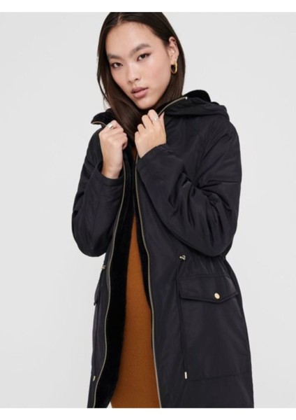 Kadın Çift Taraflı Mont Kürklü Parka - 15208727 fırsatları