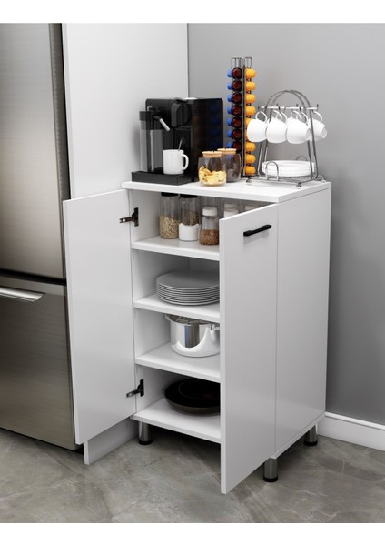 Modüler Çok Amaçlı Mutfak Dolabı 2 Kapaklı , Kendi Dolabını Kendin Tasarla Kn 101 modelleri