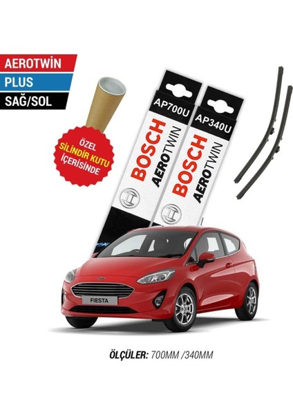 Ford Fiesta 8 Silecek Takımı (2018-2022) Bosch Aerotwin Plus
