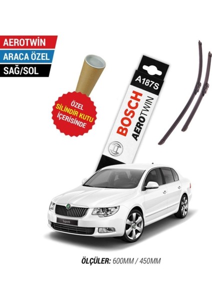 Skoda Superb Silecek Takımı (2009-2015) Aerotwin A187S