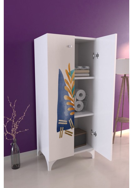 Harmony 3 Raflı Çok Amaçlı Dolap Mutfak Salon Banyo Ofis Salon Dolabı fiyatları