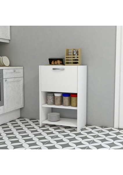 Albina Çok Amaçlı Dolap Kod 2 -Beyaz
