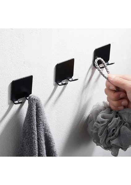 Fth Home Ömür Boyu Paslanmaz 2'li Permatik Tutucu Banyo Lif Askısı Çok Amaçlı Askı modelleri