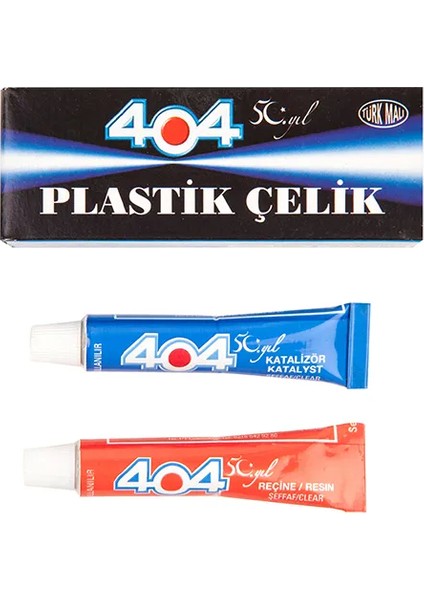 404 Plastik Çelik Kuvvetli Yapıştırıcı 16GR