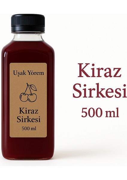 Ev Yapımı Kiraz Sirkesi 500 ml