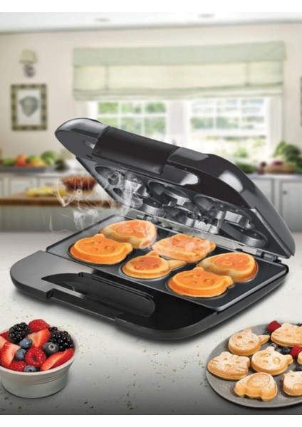 KSM-2405K Çocuk Waffle Makinesi Siyah