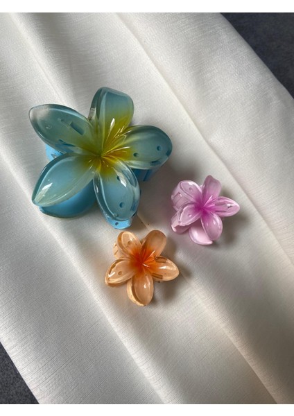 Lotus Toka 3 Lü Set Şık Renklerle şık Modeli ile Su Yeşili-Pembe-Oranj