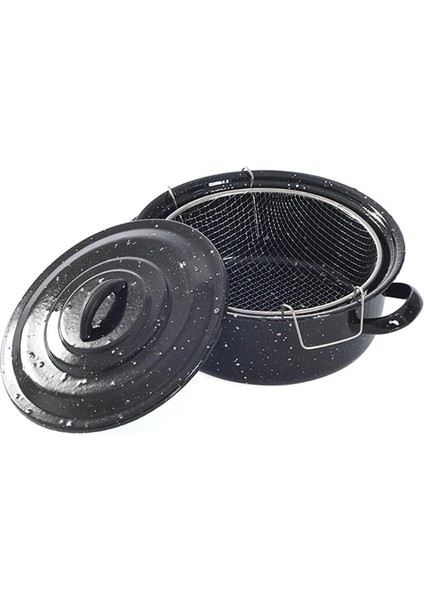 Yanmaz ve Yapışmaz Fritöz Kızartma Tenceresi