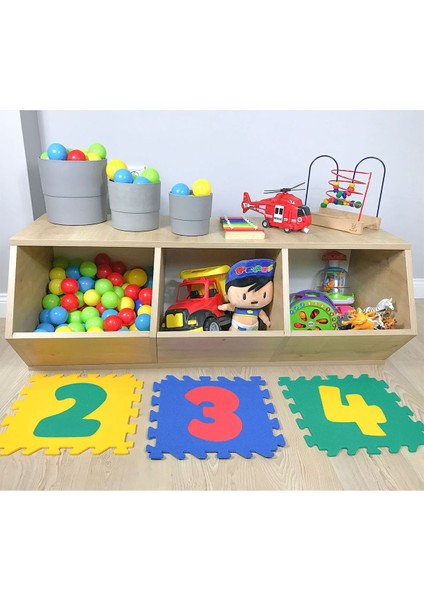 Roma Bebek - Çocuk Odası Çok Amaçlı Bölmeli Oyuncak Dolabı fiyatları