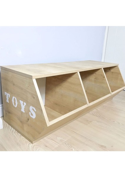 Roma Bebek - Çocuk Odası Çok Amaçlı Bölmeli Oyuncak Dolabı modelleri