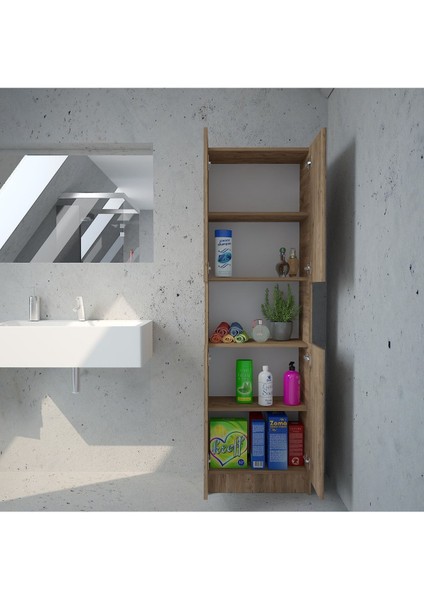 Çok Amaçlı 4 Kapaklı Mutfak Banyo Dolabı CAD56 modelleri