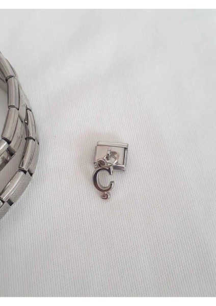 Ç Harfli Sallantılı Italyan Charm