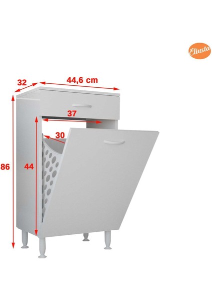 Çok Amaçlı Dolap Sepetli Kirli Çamaşır Dolabı Raflı Mutfak Dolabı Banyo Dolabı fiyatları