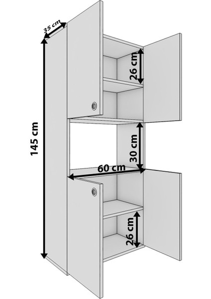 Rafineri Umay Çok Amaçlı Dolap Kapaklı Ayaklı Mikrodalga Fırın Kullanılbilir modelleri