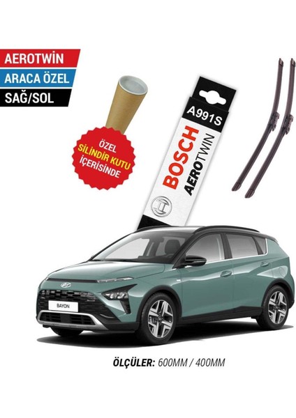 Hyundai Bayon Silecek (2021-2024) Bosch Aerotwin A991S