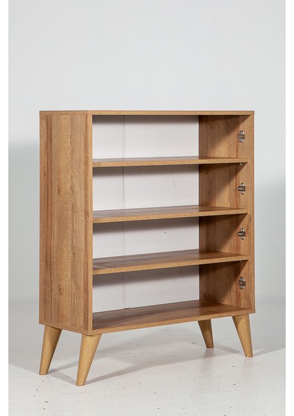 Ricky Londra / 4 Raflı 4 Kapaklı Çok Amaçlı Mutfak Dolabı Banyo Dolabı Çok Amaçlı Dolap modelleri