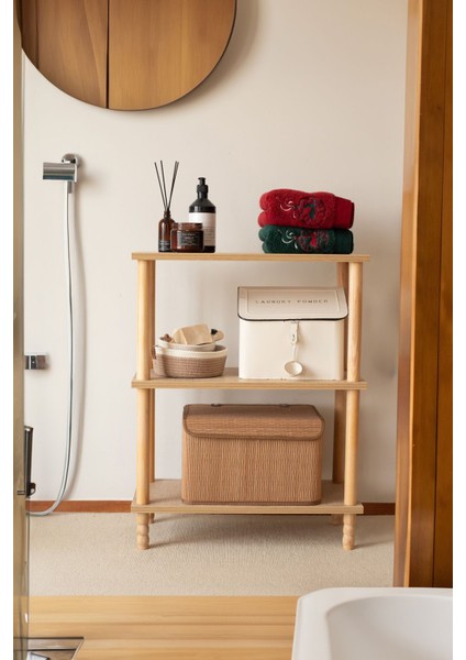 Concept 2 Raflı Mutfak Dolabı Kitaplık Banyo Balkon Organizer Ofis Düzenleyici Ahşap Nature fırsatları