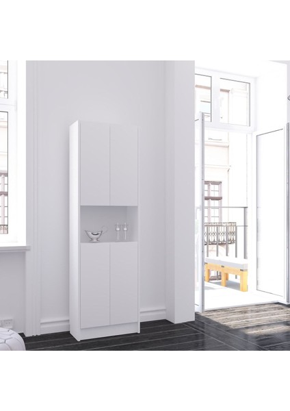 Çok Amaçlı 4 Kapaklı Mutfak Banyo Dolabı CAD56