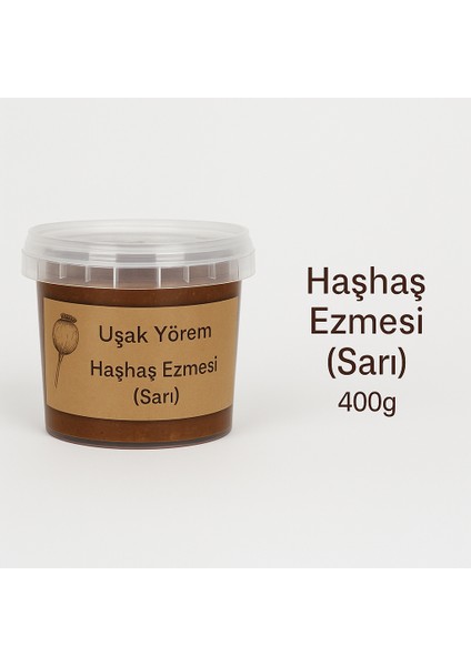 Haşhaş Ezmesi ( Sarı) 400 gr