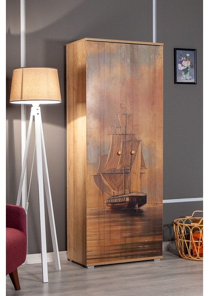 Nora Okyanus / 5 Raflı 2 Kapaklı Çok Amaçlı Mutfak Dolabı Banyo Dolabı Çok Amaçlı Dolap fiyatları