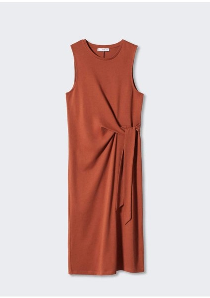 Fiyonklu Cut-Out Detaylı Elbise modelleri