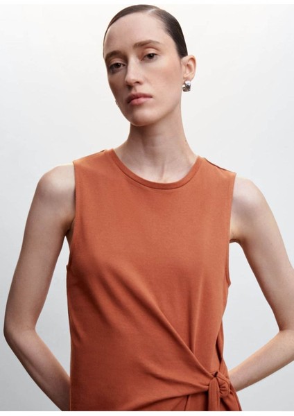Fiyonklu Cut-Out Detaylı Elbise indirimleri