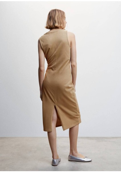 Fiyonklu Cut-Out Detaylı Elbise fırsatları