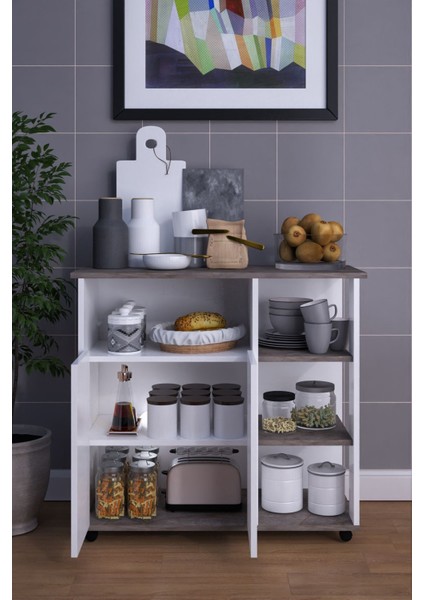 Bozlale Mikrodalga Fırın Dolabı Kahve Dolabı fırsatları