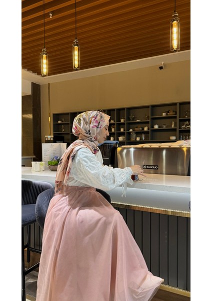 Kabarık Tül Etek Pembe