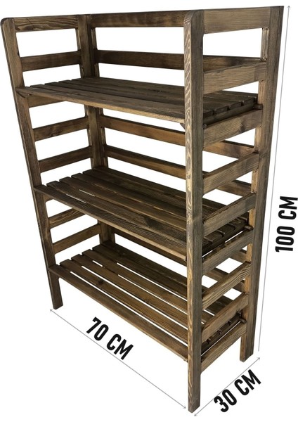 Doğal Ahşap Banyo Düzenleyici Organizer Havlu Dolabı A-70-1 modelleri