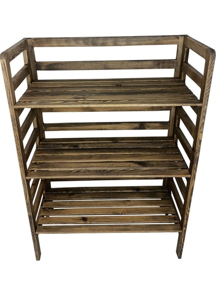 Doğal Ahşap Banyo Düzenleyici Organizer Havlu Dolabı A-70-1 fırsatları