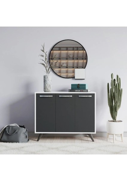 Ifa Çok Amaçlı Dolap Beyaz-Antrasit