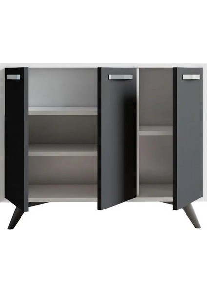 Ifa Çok Amaçlı Dolap Beyaz-Antrasit fırsatları