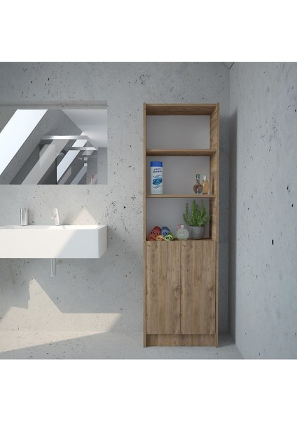 Çok Amaçlı 2 Kapaklı Mutfak Banyo Dolabı CAD56