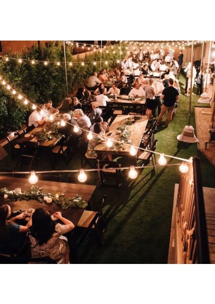 10 Metre 20 Duy Bahçe Organizasyon Dış Mekana Uygun IP65 fırsatları