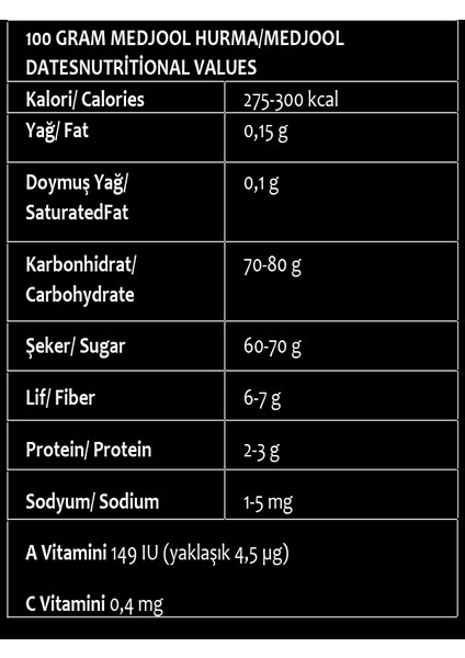 Kudus Hurması Diyet 250 gr